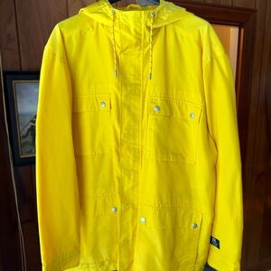 Banana Republic Bright Yellow Men’s Raincoat